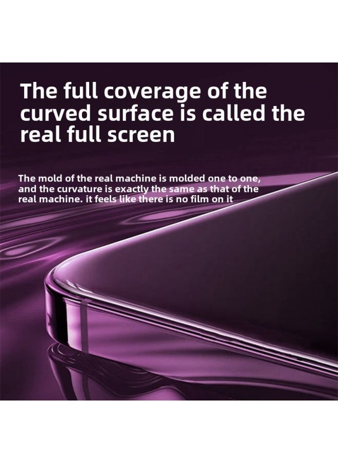 Generic - Suitable For IPhone16promax Anti-peep Tempered Film Apple 14plus Edge 15 Dust-proof Net 12 Protective Film 13-Color: High Aluminum Dustproof Film-with Packaging-Size:Apple 14promax - Image 1
