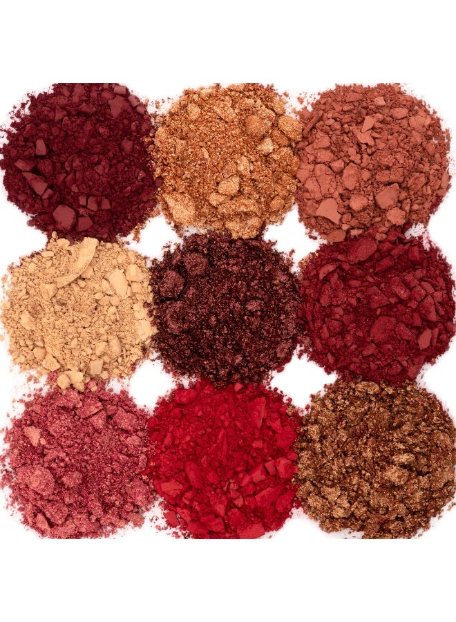 ليمونفيل مجموعة هدايا مكياج عطلة LemonVille، لوحة ظلال عيون بالقرفة مع درجات لامعة وبراقة، أحمر شفاه مات Fresh Kiss، لمسة نهائية مخملية طويلة الأمد، مثالية لموسم الاحتفالات - Image 4