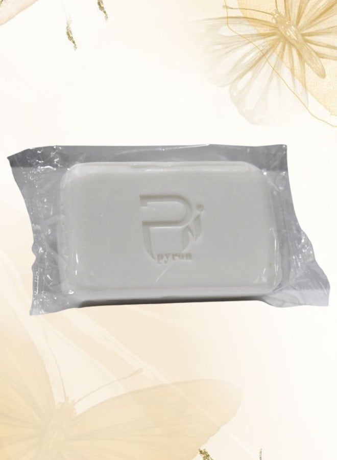 PYRON 3 Pieces Donkey Milk Soap Deep Cleansing And Whitening - Image 3