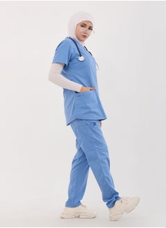 cyan medical scrubs from RZ are comfortable, flexible and elegant - pzsku/Z9910A19D691FD0017B44Z/45/_/1739793847/4dee91e4-2819-4e64-a756-ee833c60fa7b