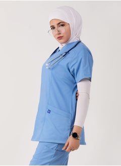 cyan medical scrubs from RZ are comfortable, flexible and elegant - pzsku/Z9910A19D691FD0017B44Z/45/_/1739794029/e152598f-8b04-42c3-86d2-6bc2cee6a1bb