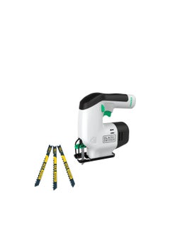 BLACK+DECKER Reviva Cordless 12V Jigsaw with 3 blades REVJ12A3-GB  - Image 1