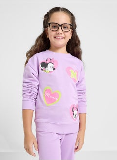 Disney Minne Mouse Graphic Sweat Shirt  - Image 1