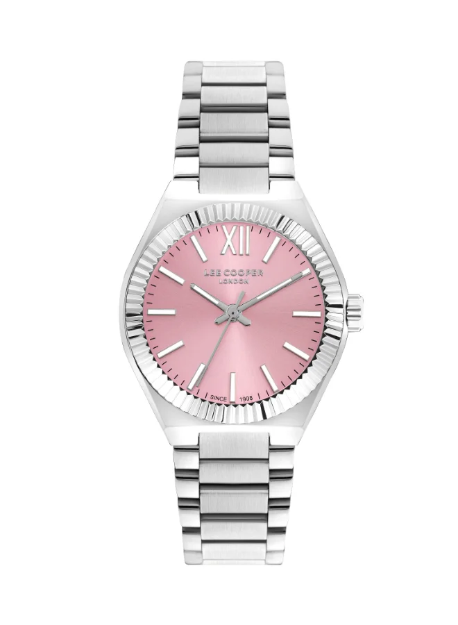 لي كوبر Women's Metal Analog Watch LC07970.340 - 33 mm