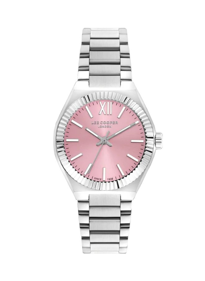 Lee Cooper Lee Cooper Women 's Pink Dial Analog watch - LC07970.340