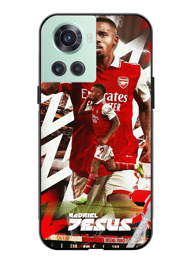 VR CREATIVE Protective Case Cover For OnePlus 10R Gabriel Jesus Design Multicolour - Image 1