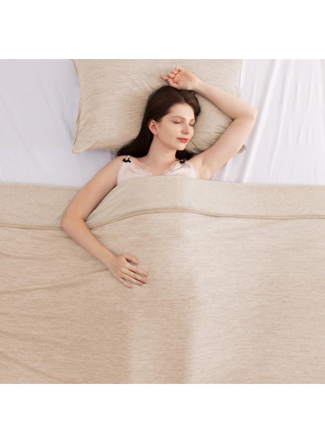 Elegear Cooling Blanket-Beige  - Image 1