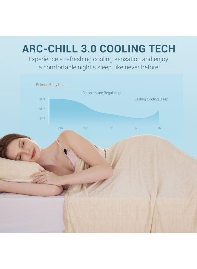 Elegear Cooling Blanket-Beige  - Image 2