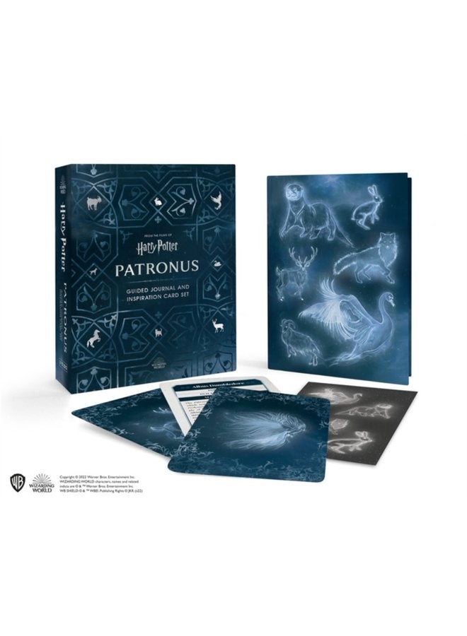 Harry Potter Patronus Guided Journal and Inspiration Card Set - Hardback