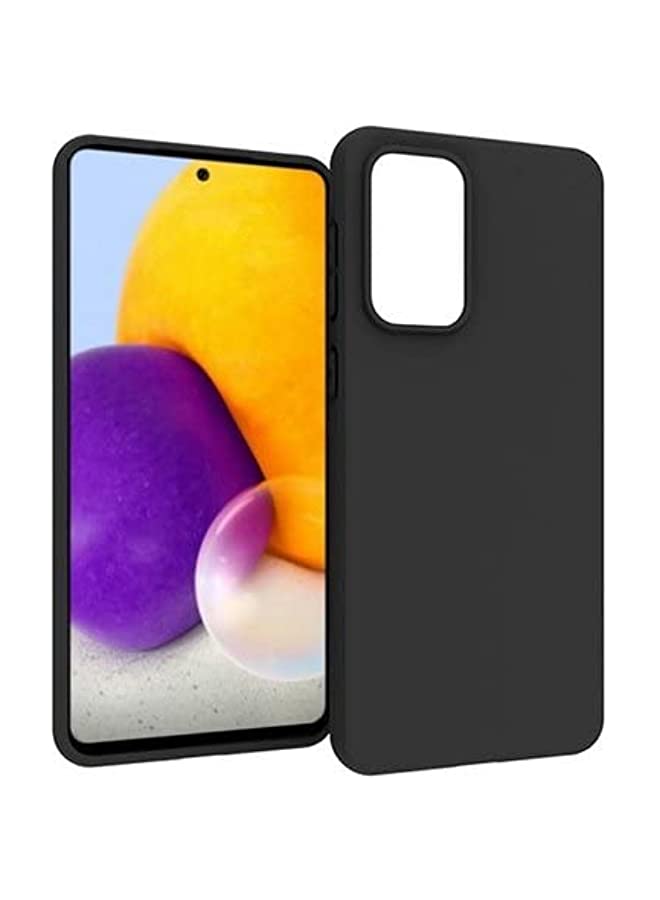 IAF Case for Samsung Galaxy A73 5G Case Cover Black Slim Fit for Soft TPU Back Cover Flexible Silicone Cover Matte Black for Samsung Galaxy A73 5G