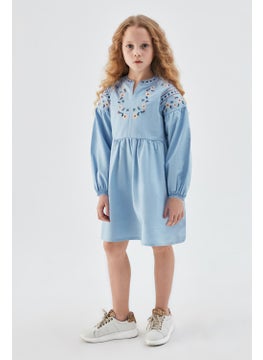 Girl Blue Dress 23PSSTJ4901 - pzsku/Z99116A56276804FBE526Z/45/_/1741171100/d9c7f67b-3836-4154-8706-f5c557783e1e