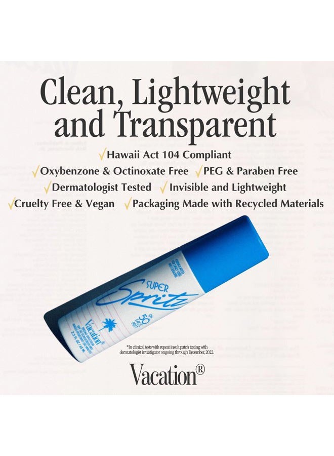 Vacation Super Spritz SPF 50 Sunscreen Face Mist 3-Pack, Daily Face Sunscreen Spray, SPF Face Spray, Sunscreen Spray for Face, Face Mist Sunscreen, 2.2 fl. Oz. (Pack of 3) - Image 4