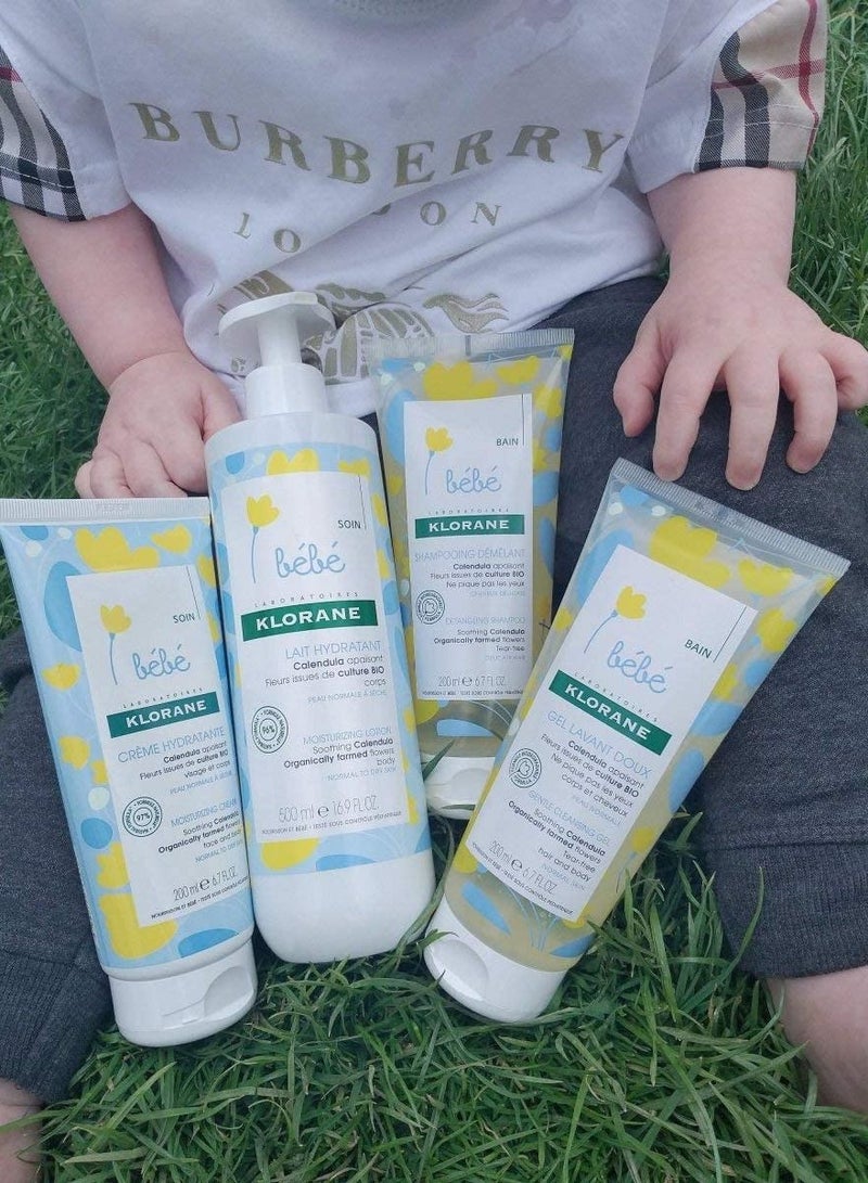 Klorane Baby Detangling Soothing Shampoo with Calendula Organic Flower  - 200ml - Image 2