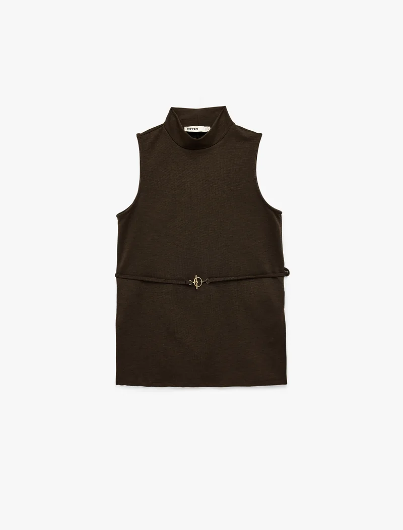 كوتون Sleeveless Blouse