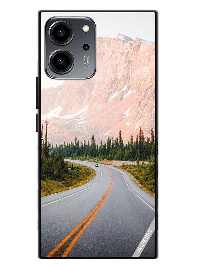 VR CREATIVE Protective Case Cover For Honor 80 SE Adventure Road Design Multicolour - Image 1