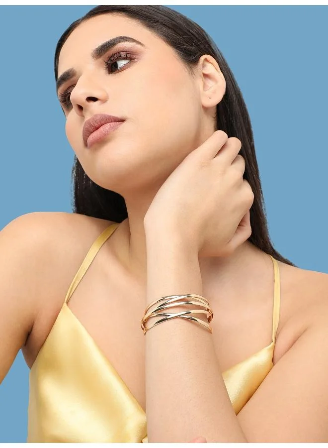 SOHI Casual Cuff Artificial Bracelet Jewellery