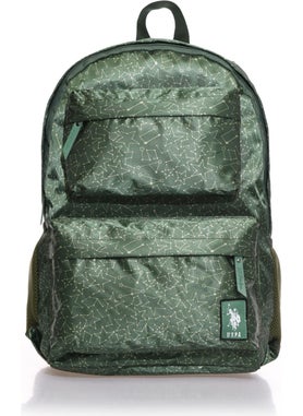U.S. Polo Assn. BASE. POLO ASSN. PLÇAN22137 Green Unisex Backpack  - Image 1