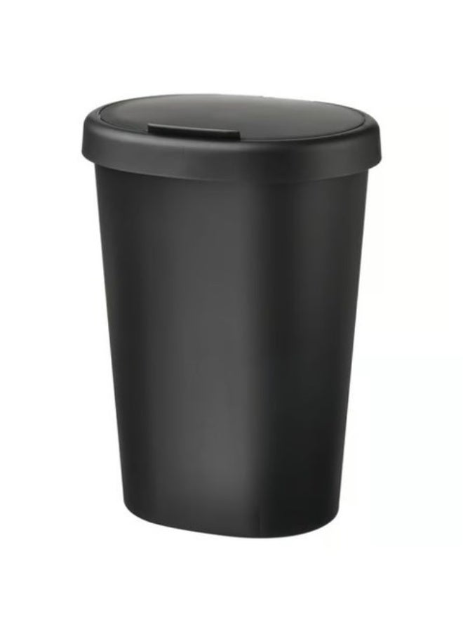وعاء بغطاء، أسود، 8 لترات - Image 1