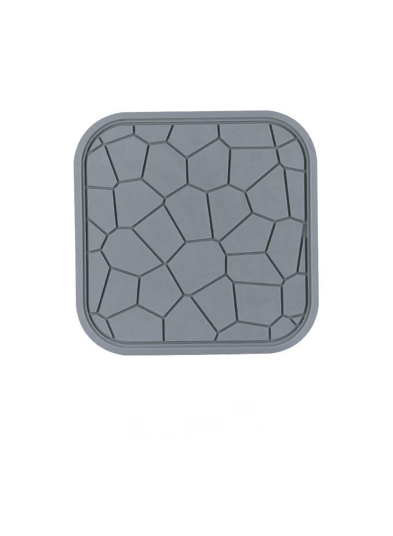 6 pcs Creative heat insulation mat, anti slip kitchen table mat, easy to clean, high-temperature resistant coaster - Image 3