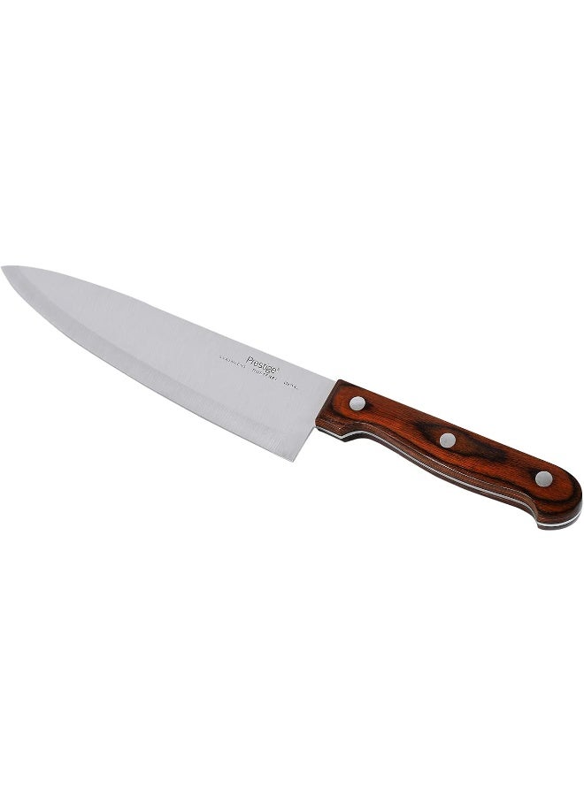 Prestige Vegetable Knife, Pr1977 Brown Silver/Brown 20cm - Image 5