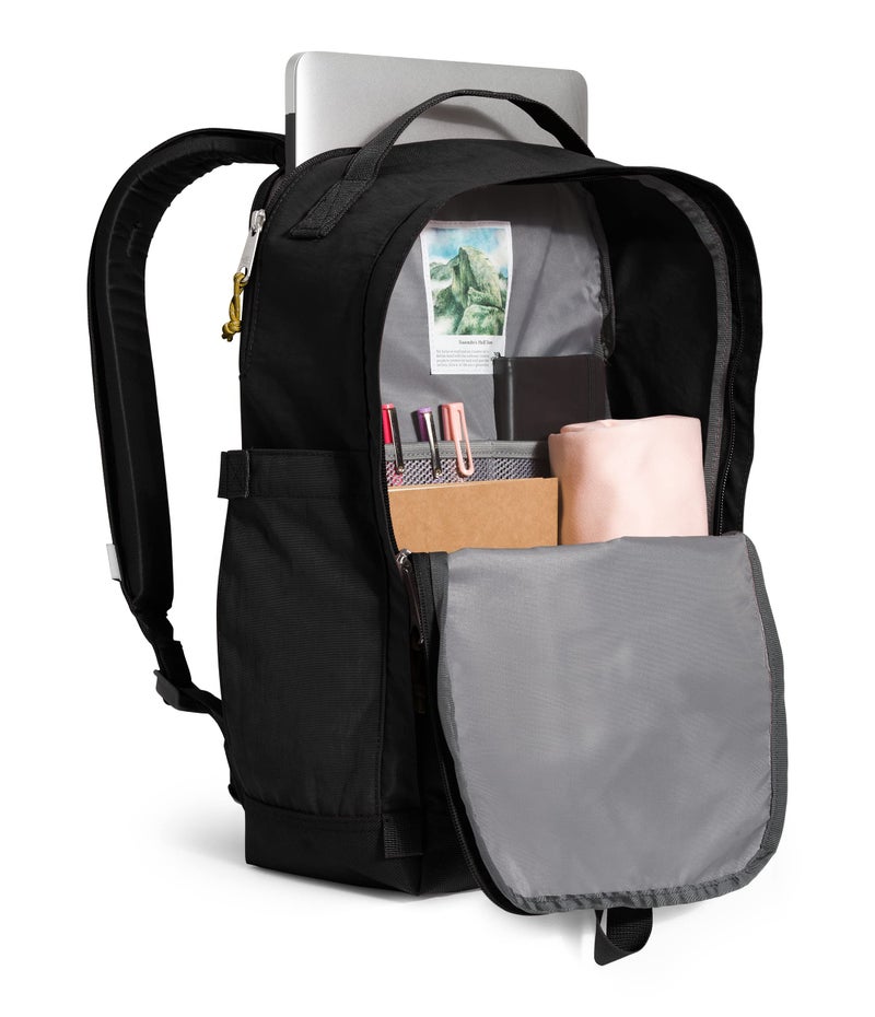 THE NORTH FACE Berkeley Daypack, TNF Black/Mineral Gold, One Size - Image 5