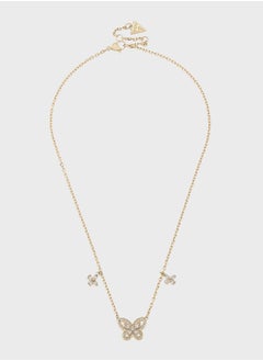 GUESS Lily Butterfly Short Necklace  - Image 1