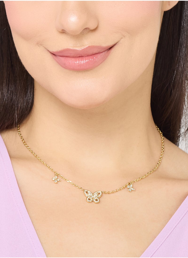 GUESS Lily Butterfly Short Necklace  - Image 5
