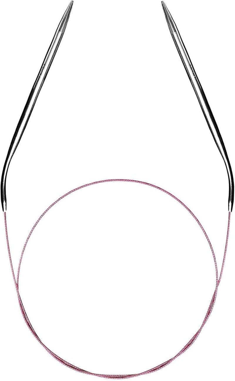 brievo Circular Knitting Needles 36 Inch Size 9 Round Metal Circle Blankets - Image 1