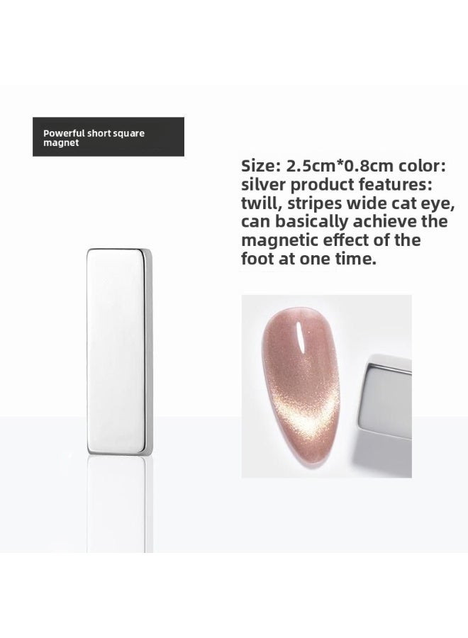 Ucanbe 8-Piece Cat Eye Nail Gel Magnet Stick Set – Strong Magnetic Strip, Multifunctional Nail Art Tool - Image 2