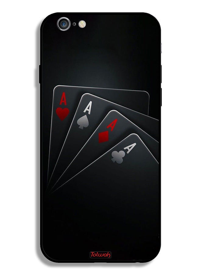 Tolwak Apple iPhone 6/6s Plus Protective Case Cards A  - Image 2