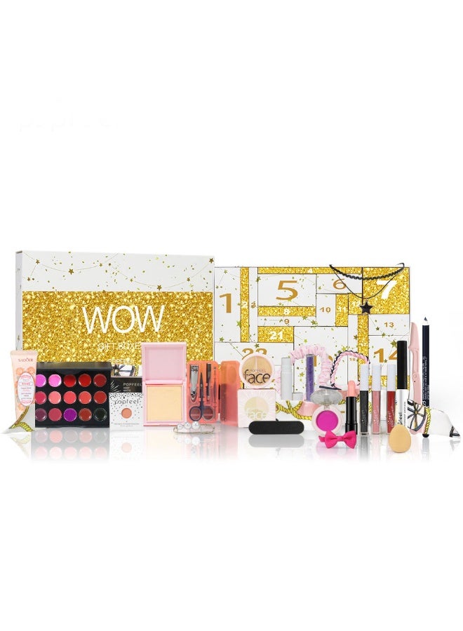 MissTiara All In One Makeup Kit for Women, Full Cosmetic Makeup Starter Set, Travel Makeup Palette with Eyeshadow, Foundation, Lip Gloss for Teenage & Adults - Image 2