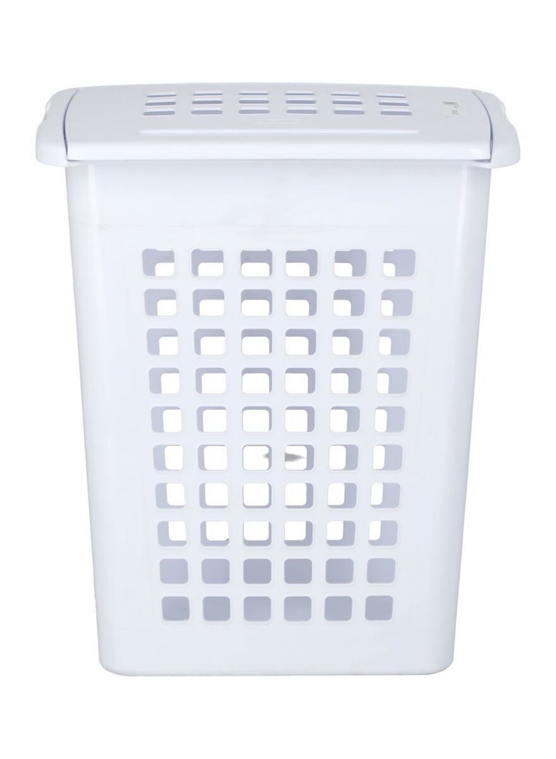 Sterilite Laundry Hamper White - Image 1