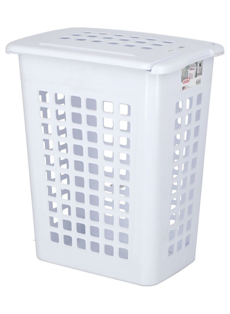 Sterilite Laundry Hamper White - Image 2