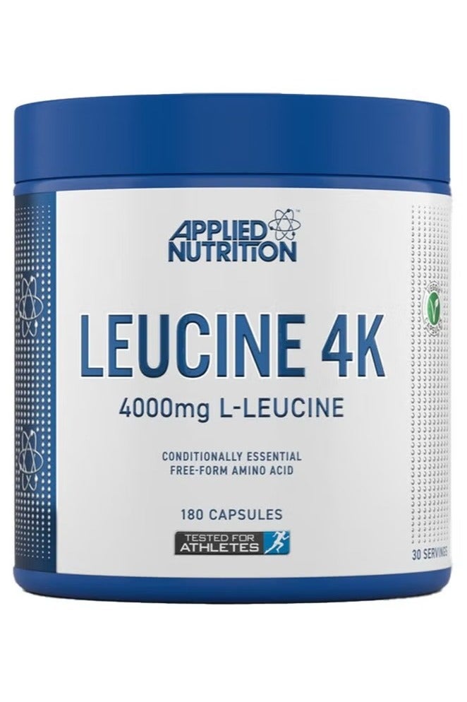 Applied Nutrition Leucine 4K Tablets – 4000mg L-Leucine Amino Acid Supplement 💪⚡ Muscle Recovery & Growth Support - Image 1