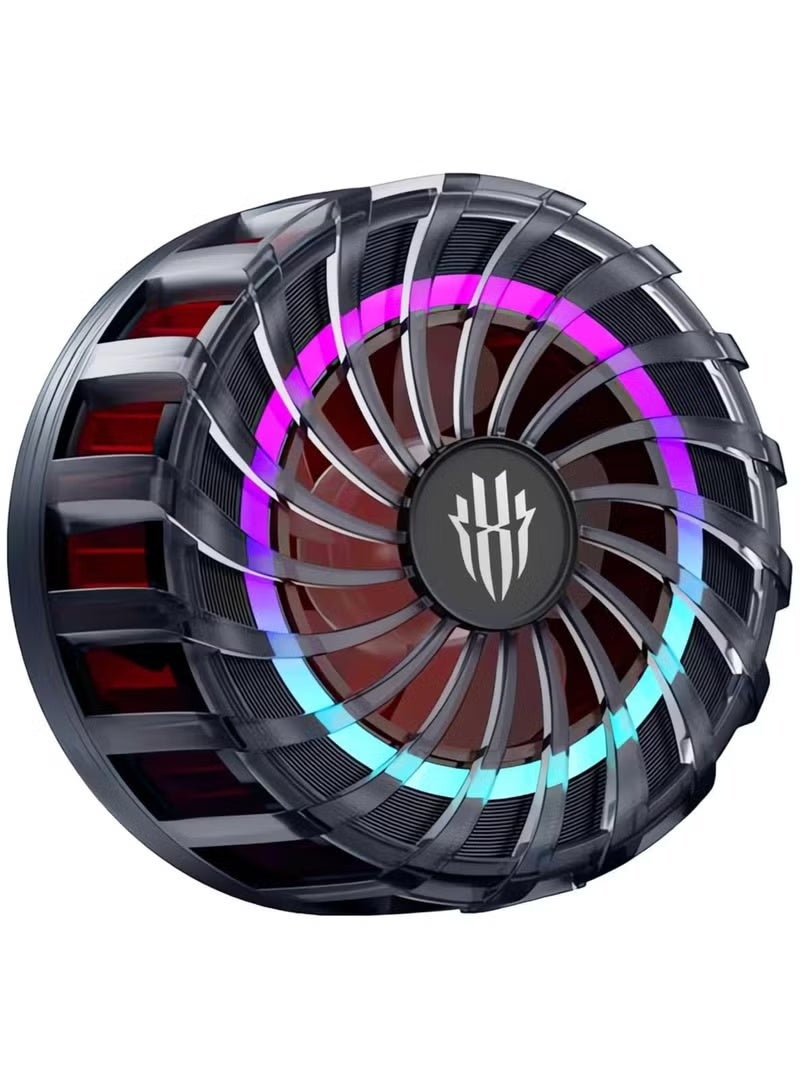REDMAGIC Phone Cooler RedMagic 4 Pro Magnetic Phone/Tablet Cooler –27W Ultra-Cooling Gaming Fan with Graphene Heatsink, Magnetic Mount – Cooling Fan For Redmagic Astra, Smartphones, Tablets, iPad & Steam Deck (Perfect for PUBG Mobile, COD & More) - Image 1