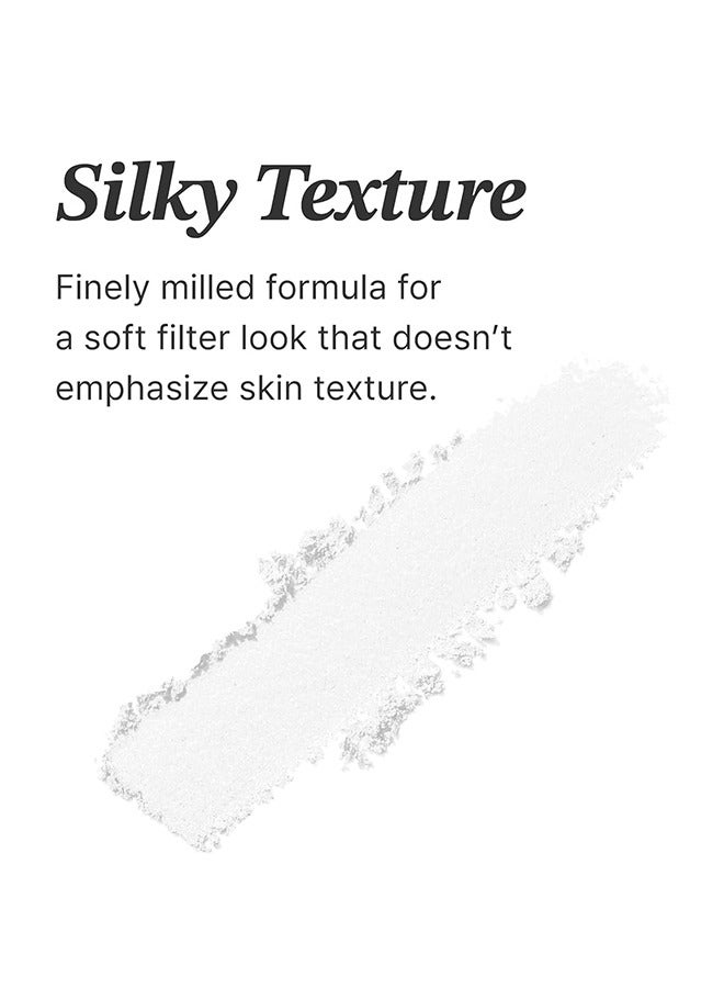Maxfine Erinde Pearl White Shimmer Glitter Highlighter Highlight Makeup Contour Powder, Silver Face Illuminator Highlighter, Highlighter Makeup iluminadores Illuminator for Face Body Cheek #G01 Moonlight Gravel  - Image 5