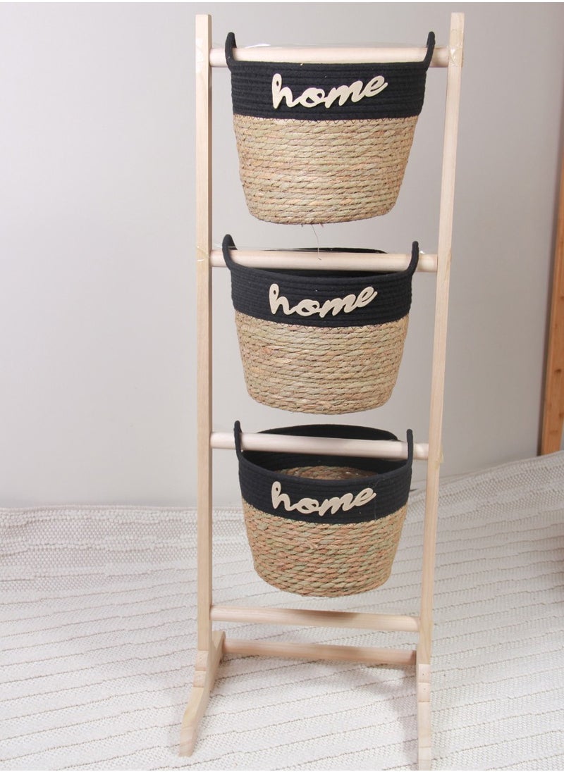 MARS Q Versatile Storage Basket Organizer Rack Holder  - Image 1