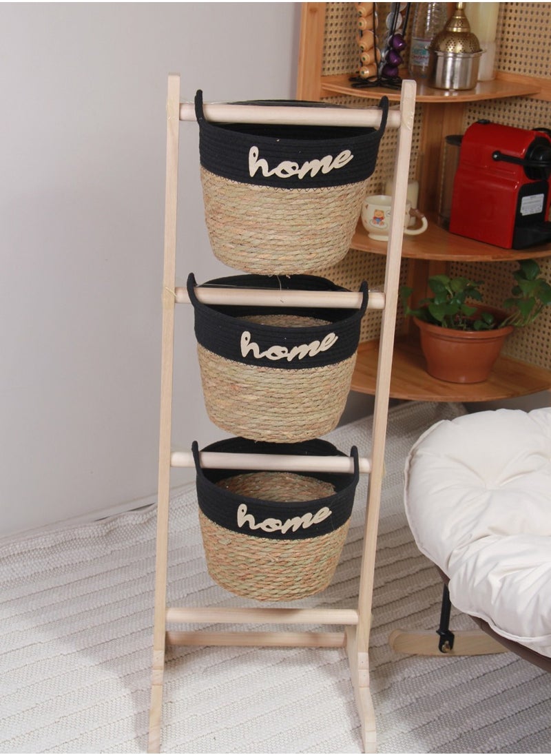 MARS Q Versatile Storage Basket Organizer Rack Holder  - Image 3