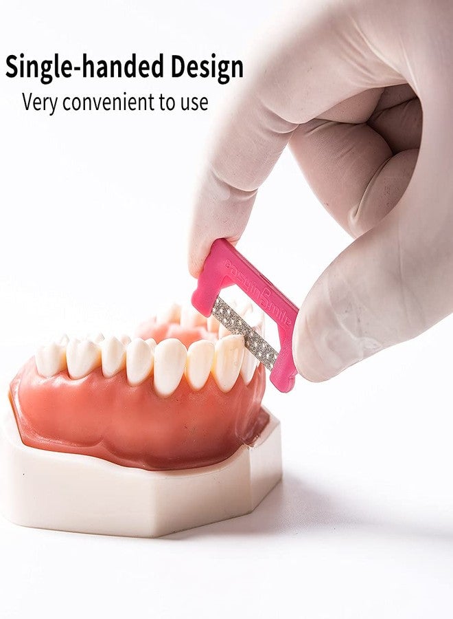 إيزي إن سمايل نظام شرائط تقويم الأسنان Easyinsmile IPR، 10 قطع، طقم مينا الأسنان لتقليل المسافة بين الأسنان (B/متعدد الألوان) - Image 4