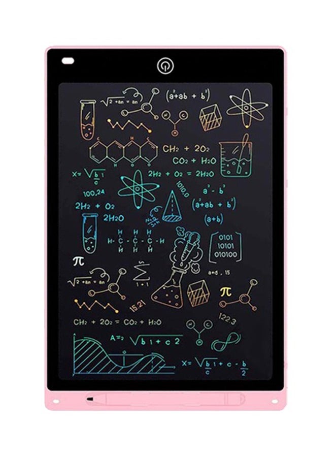 Generic - LCD Writing Tablet, Colorful Drawing Board, Educational Toys for Boys and Girls, Pink, 12-Inch - Image 1
