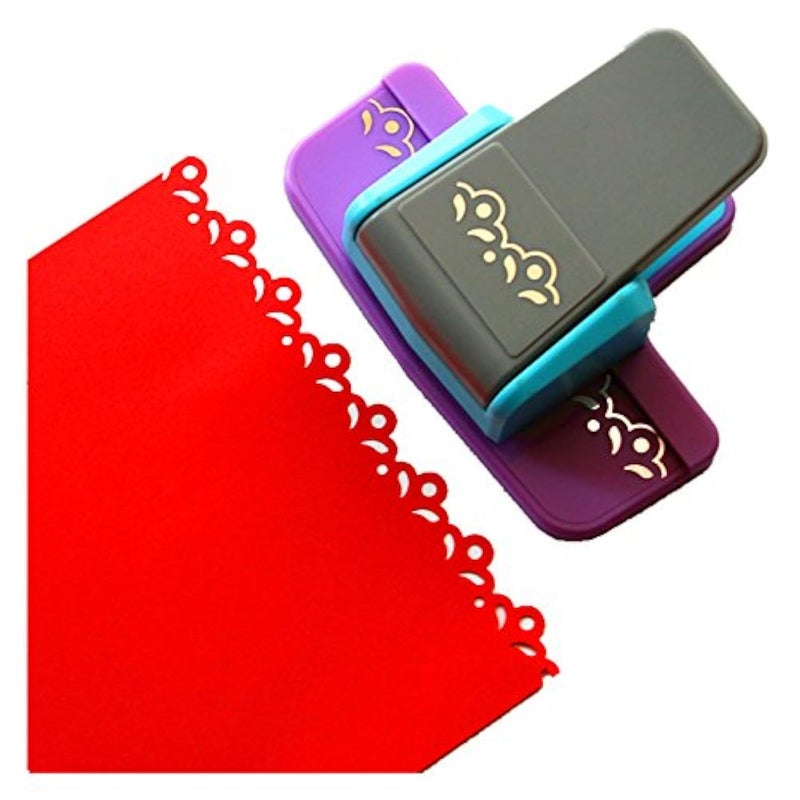 CADY Craft Punch Success Tools Edger Punch Scroll Pattern LargeTools Edge Paper Punch 87215