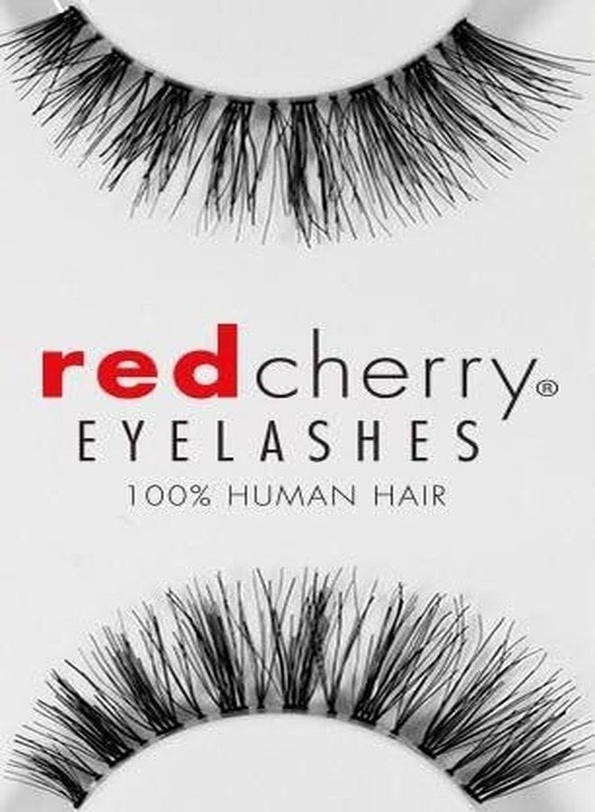 Red Cherry رموش صناعية حمراء كرز #415 (عبوة من 6 أزواج) - Image 3