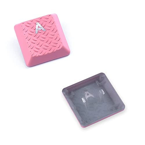 HUYUN Texture Tactility Backlit keycaps Key Cap Replacement for GL Tactile Switch Logit G813 G815 G913 G915 TKL RGB Mechanical Gaming Keyboard (13 Keys, Pink) - Image 4