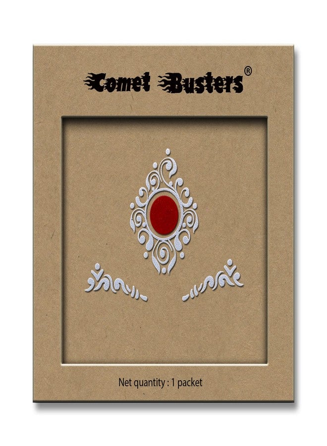 Comet Busters Traditional Bridal Bengali Wedding Bindi for Women (BIN1977) - Image 4