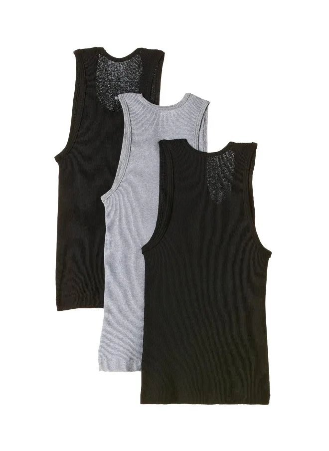 هينز Hanes Big Boys Tank Top Pack of 3