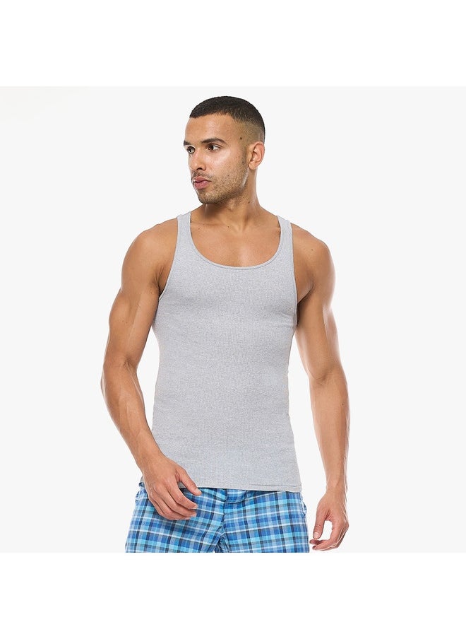 Hanes Hanes Big Boys Tank Top Pack of 3  - Image 2