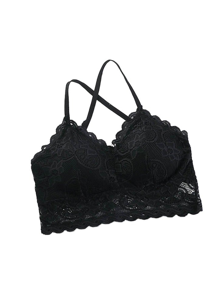 6-Piece Women's Bikini Bra Set with Lace Details  - Image 2