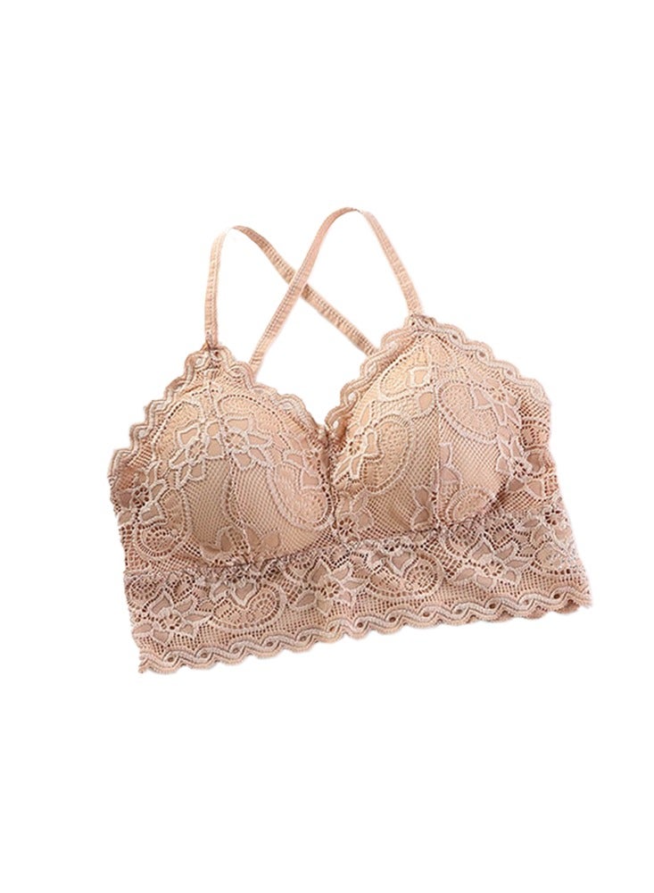 6-Piece Women's Bikini Bra Set with Lace Details  - Image 3
