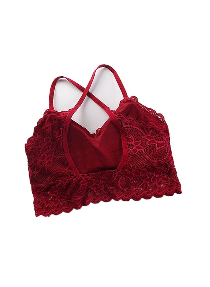 6-Piece Women's Bikini Bra Set with Lace Details  - Image 5