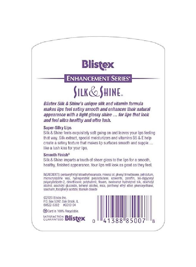 Blistex Silk & Shine Lip Moisturizer 0.13 Oz Pack Of 4 - Image 3